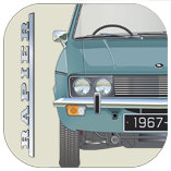 Sunbeam Rapier Fastback 1967-76 Coaster 7